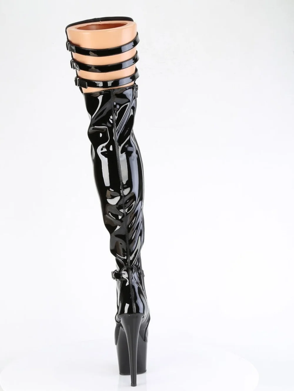 Pleaser adore-3055 NIB Thigh High Boot Patent Size 10